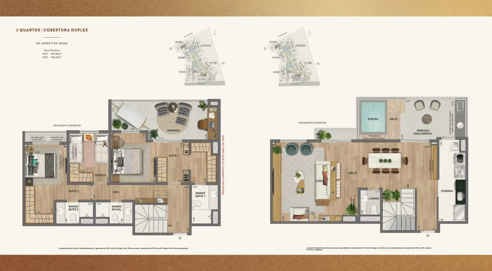 Planta do We Barra by Living