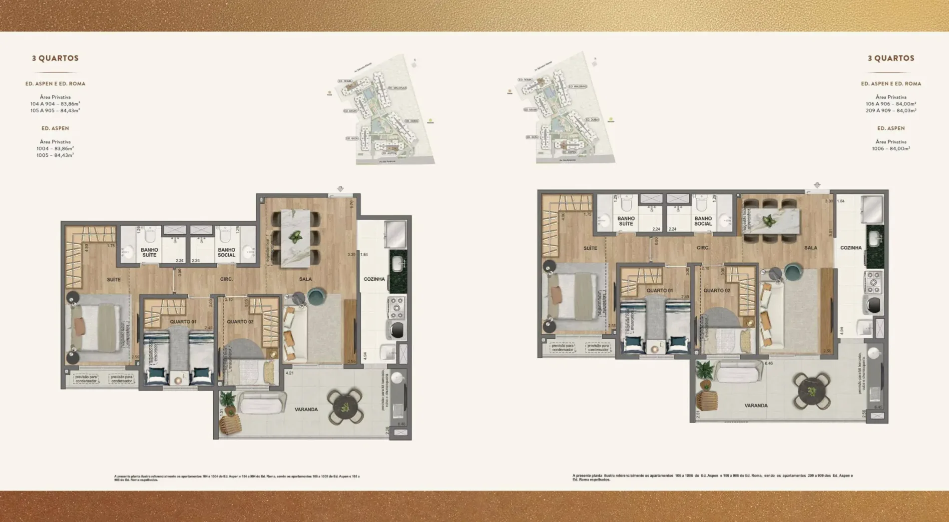Planta do We Barra by Living