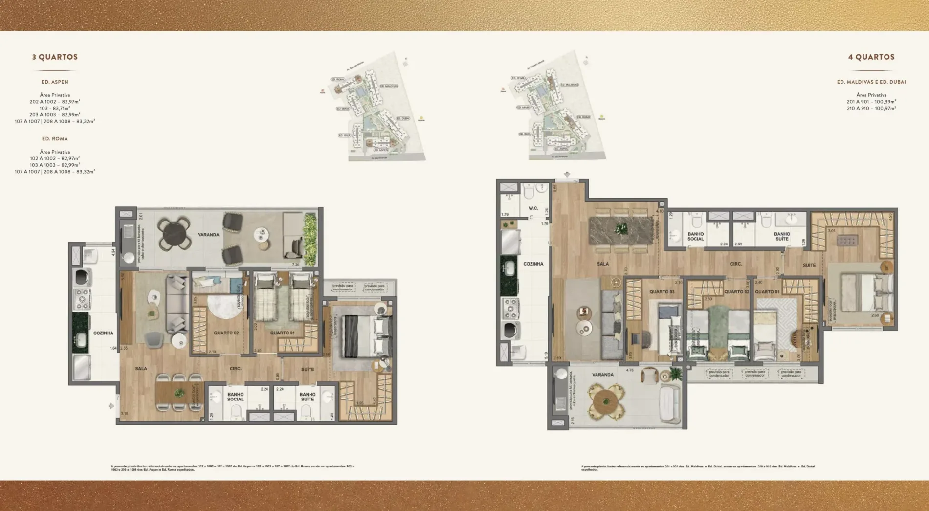 Planta do We Barra by Living