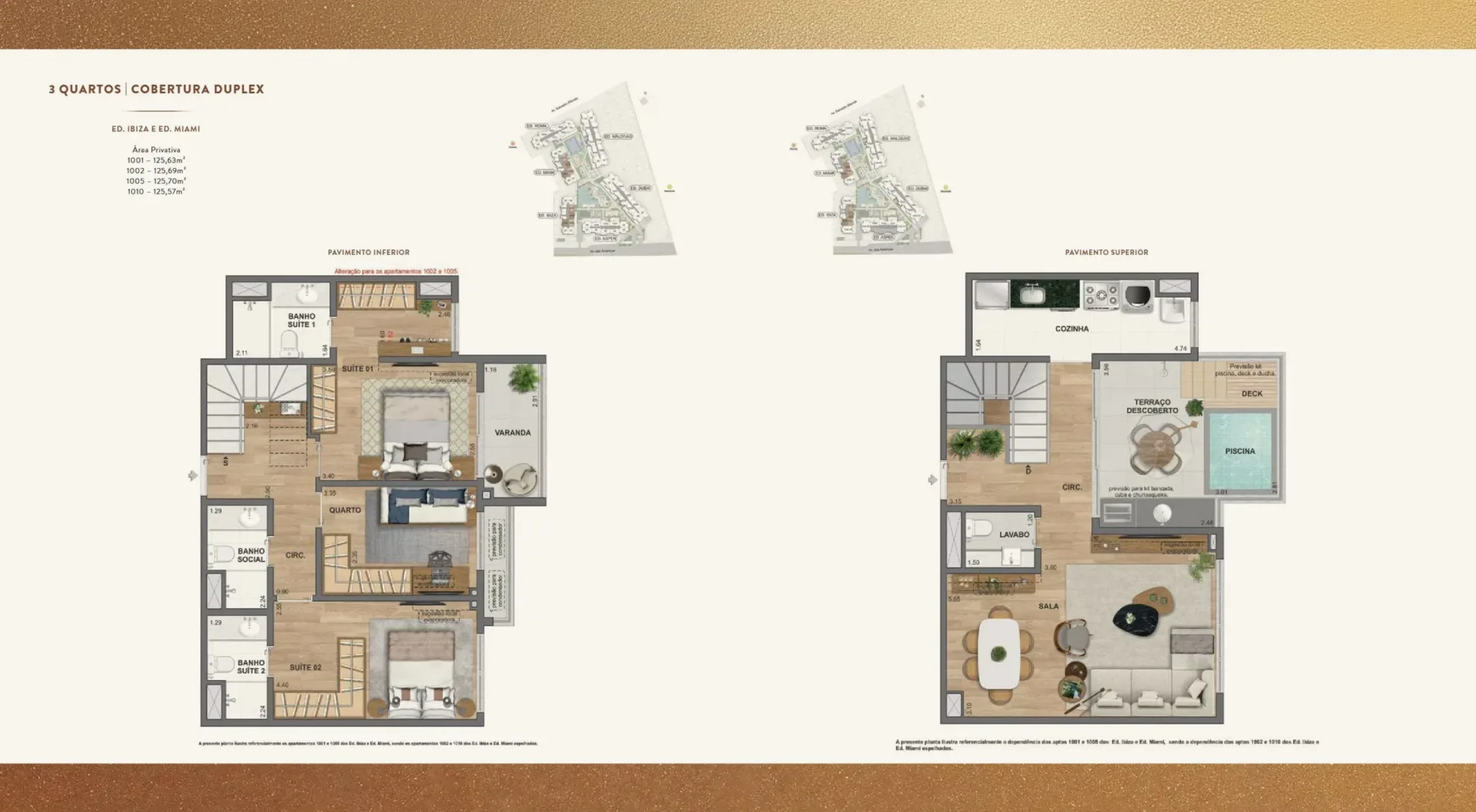 Planta do We Barra by Living