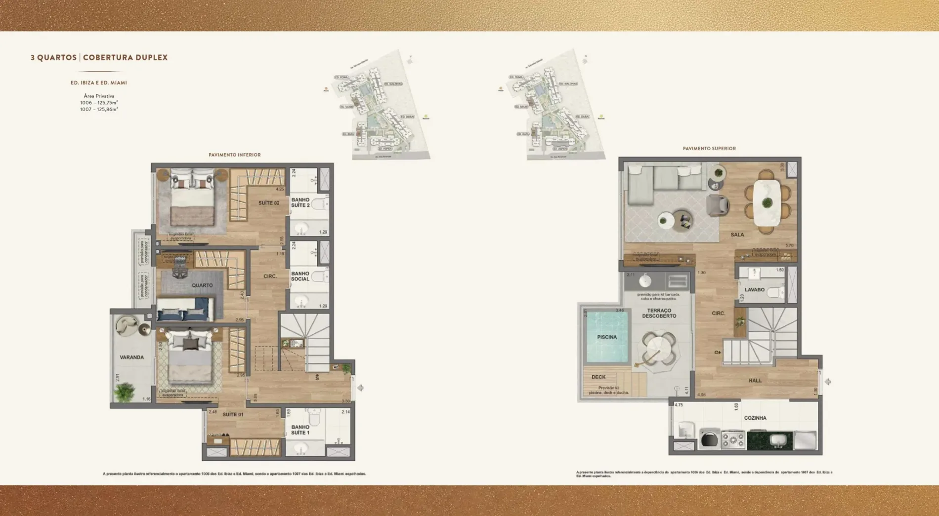 Planta do We Barra by Living