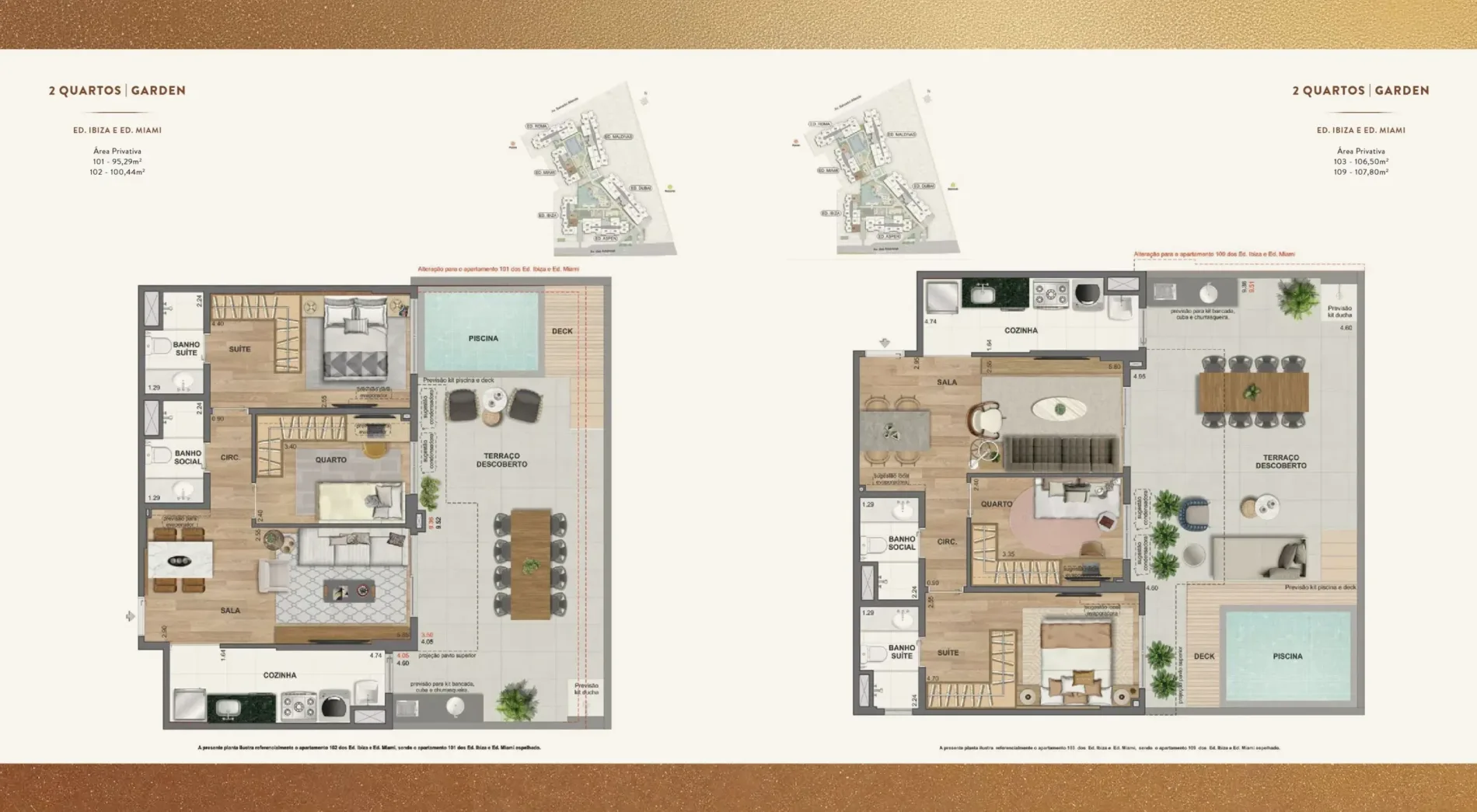Planta do We Barra by Living