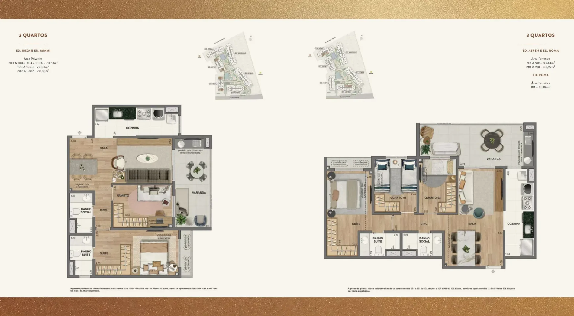 Planta do We Barra by Living