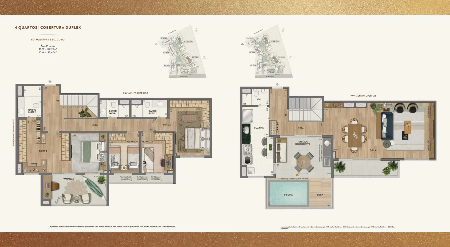 Planta do We Barra by Living