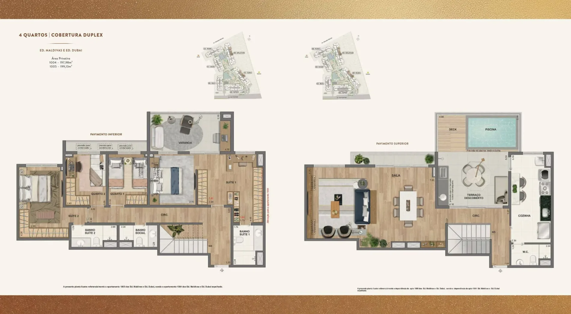Planta do We Barra by Living