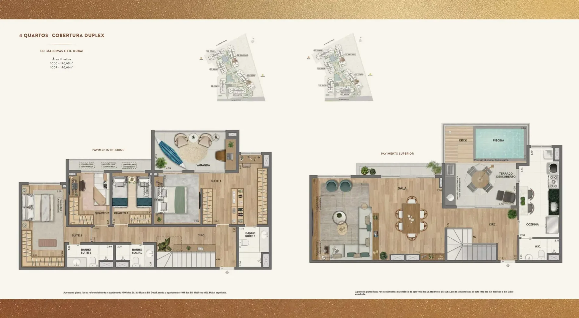 Planta do We Barra by Living