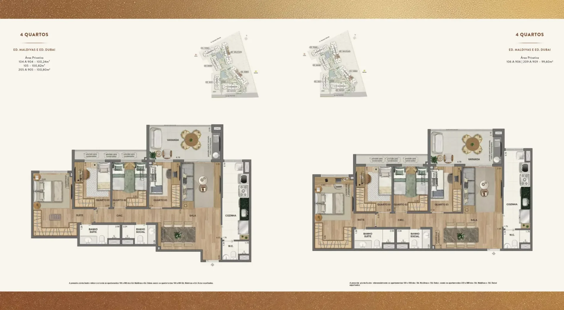 Planta do We Barra by Living