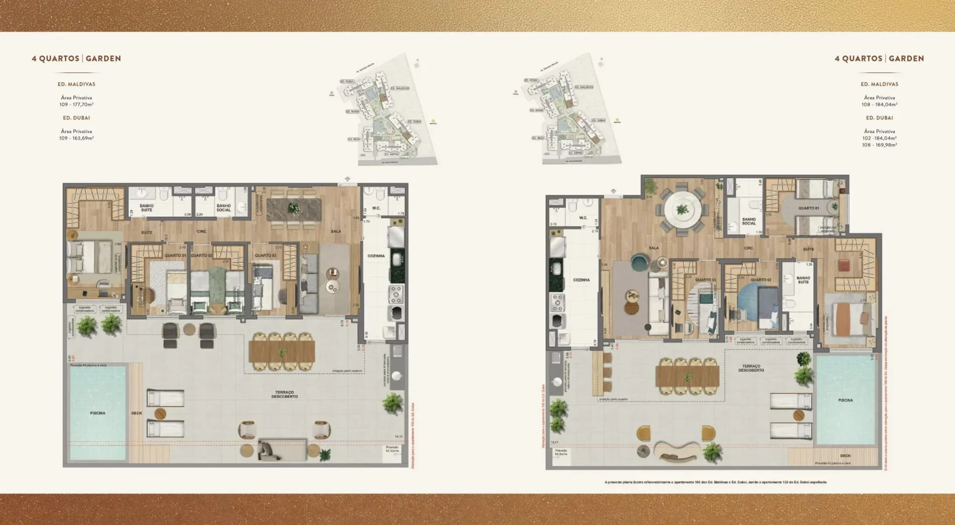 Planta do We Barra by Living